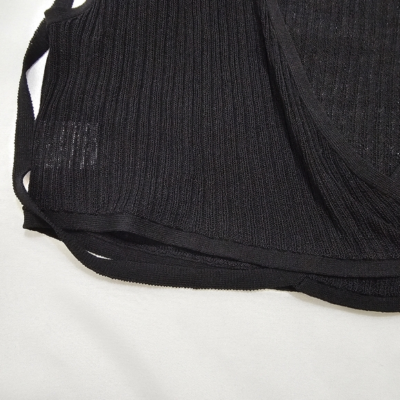 NWT Monday Swimwear Florence Top in Black - Size M - Picture 7 of 10